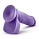 Фаллоимитатор киберкожа AU NATUREL BOLD HERO 8INCH DILDO PURPLE