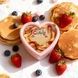 Масажна свічка з ароматом панкейка Candy Pancake у формі серця, 70 мл