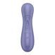 Вакуумный стимулятор клитора Satisfyer Pro 2 Generation 3 (в наборе две силикон. насадки), лиловый