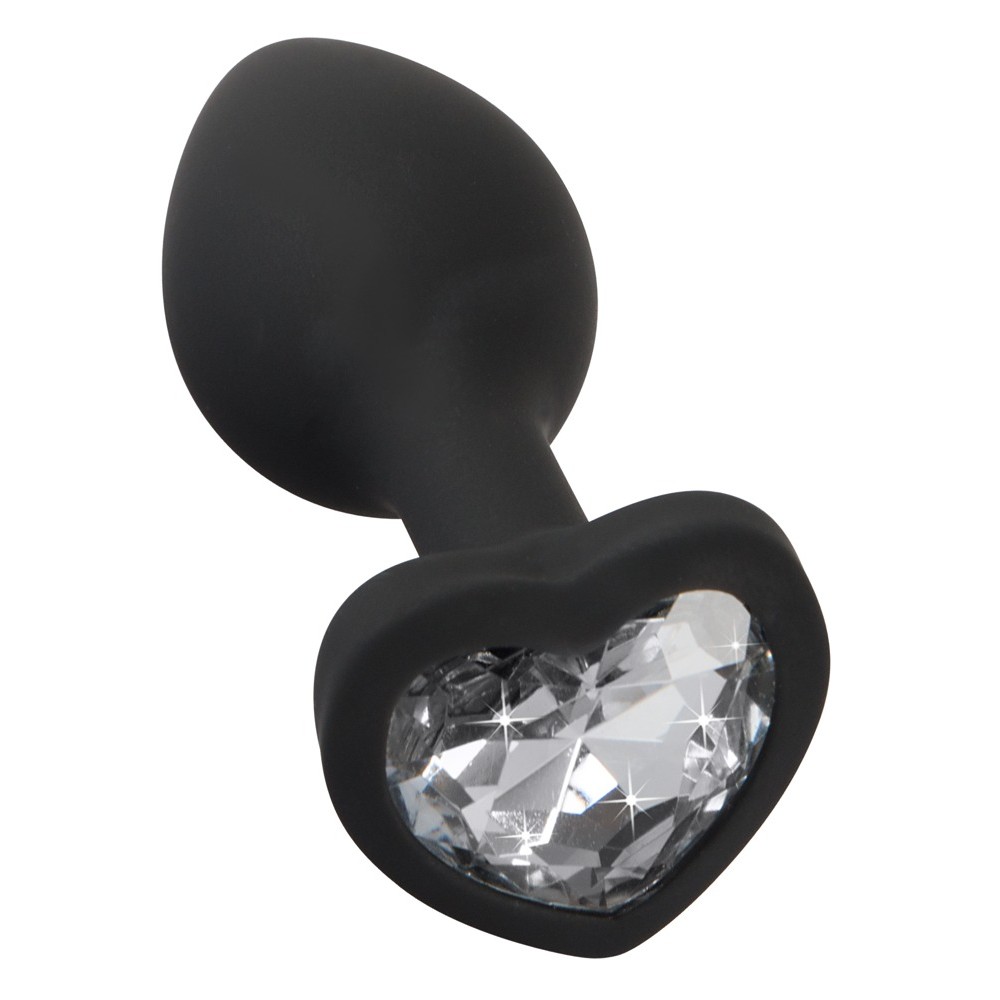Анальна пробка з каменем You2Toys Silicone Butt Plug, силікон