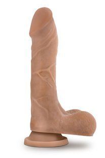 Фалоімітатор з подвійною щільністю au NATUREL 8.5 INCH MISTER PERFECT MOCHA
