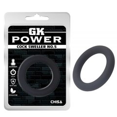 Кільце ерекційне GK Power cock Sweller № 5, Черный