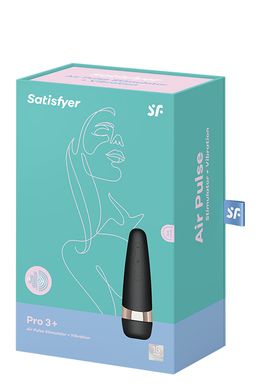 T360053 вакуумний кліторальний стимулятор SATISFYER PRO 3 VIBRATION