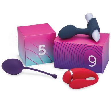 Набір We-Vibe Discover 10 Sex Toy Gift Box, Белый; чёрный