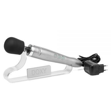 Вібромасажер-мікрофон в металевому корпусі Doxy Die Cast Metal, Silver