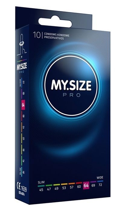 Презервативи ультратонкі латексні My.Size Large 64 мм (ціна за упаковку, 10 шт.)
