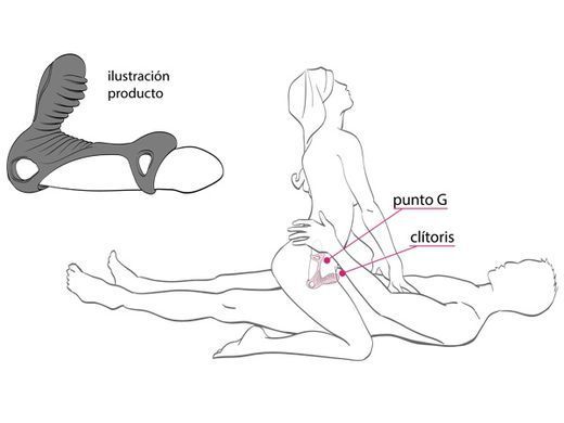 Эрекционное кольцо с 2 моторами Adrien Lastic Gladiator F черное
