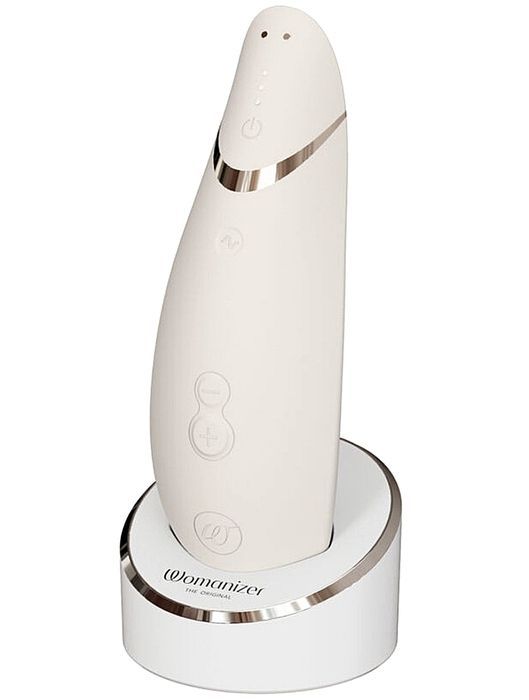 Подставка для вакуумного клиторального стимулятора Womanizer Premium 2 белая