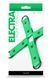 Хрестоподібна система фіксації NS Novelties ELECTRA HOG TIE GREEN