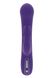 Вибратор-кролик с анальной елочкой Toy Joy фиолетовый, 21.5 х 4 см