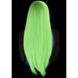 Перука пряма довга Leg Avenue, салатова, світиться в ультрафіолеті, 84 см, розмір O/S