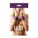 Наручники NS Novelties LUST BONDAGE WRIST CUFF PURPLE