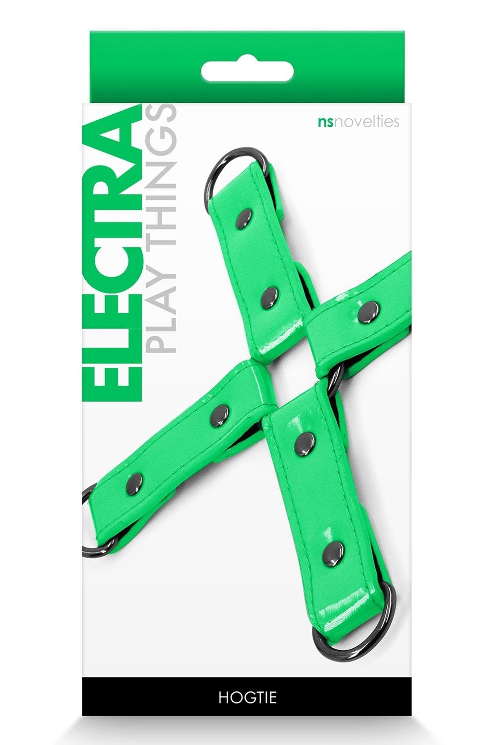 Хрестоподібна система фіксації NS Novelties ELECTRA HOG TIE GREEN