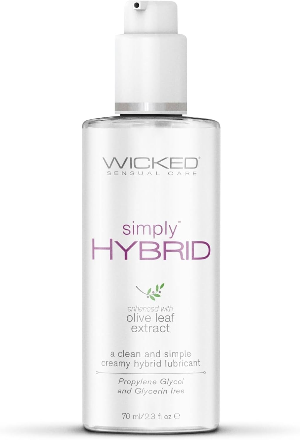 Лубрикант WICKED SIMPLY HYBRID на водній/силіконовій основі, 70 мл