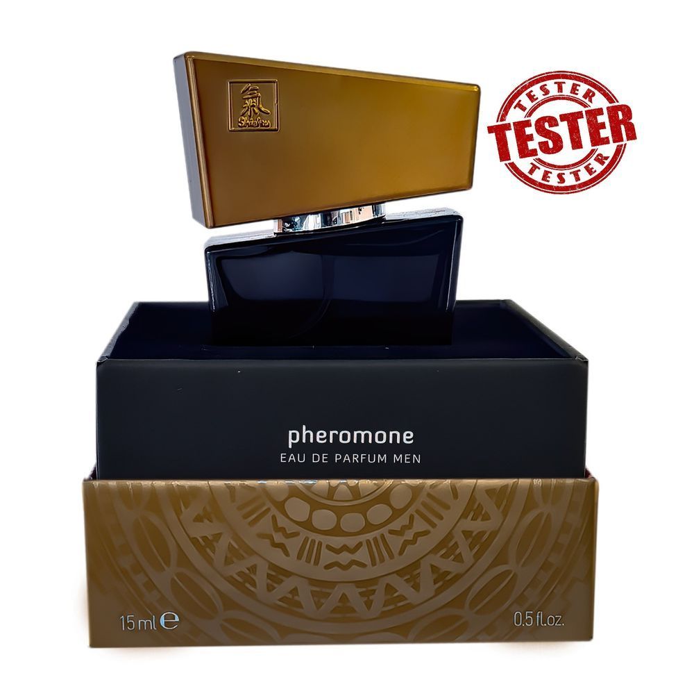 Тестер/Духи с фером. муж. SHIATSU Pheromone Fragrance men grey (при покупке 10 ед,тестер за 1 грн)