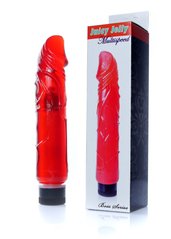 Вібратор реалістичний червоний Vibrator-Juicy Jelly - Multispeed Red