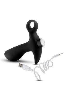 Анальная&nbsp;пробка&nbsp;Blush&nbsp;Anal&nbsp;Adventures&nbsp;Platinum&nbsp;Silicone&nbsp;Vibrating&nbsp;Pros