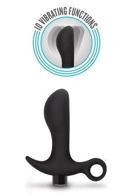 Анальная&nbsp;пробка&nbsp;Blush&nbsp;Anal&nbsp;Adventures&nbsp;Platinum&nbsp;Silicone&nbsp;Vibrating&nbsp;Pros
