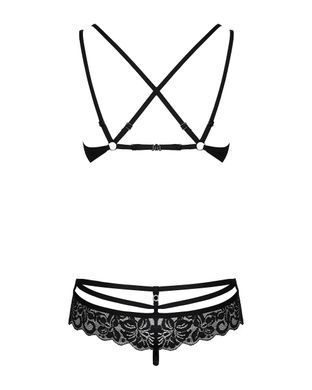 Комплект Obsessive 860-SET-1 2 pcs set black L/XL