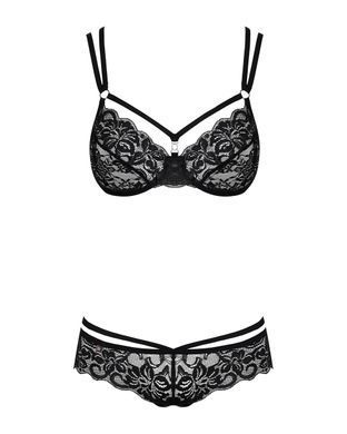 Комплект Obsessive 860-SET-1 2 pcs set black L/XL