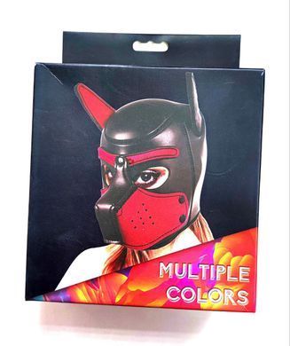 Бдсм маска собаки Bondage Puppy Hood LUV BLUE