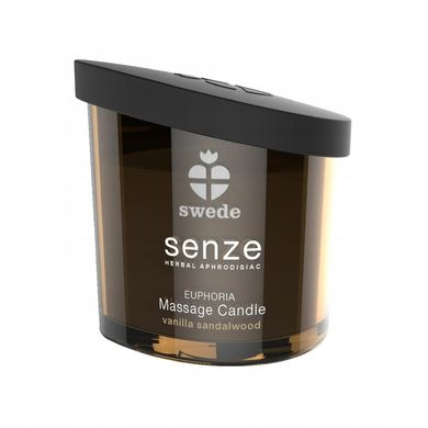 Масажна свічка Swede Senze, з ароматом ванілі та сандала, 150 мл