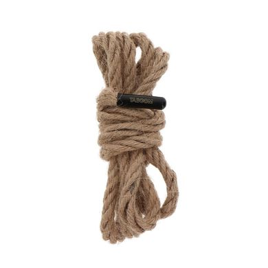Мотузка для зв'язування конопляна Taboom Hemp Rope, 1.5 метра, 7 мм