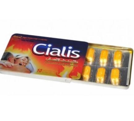 Таблетки для чоловіків Cialis за (ціна за упаковку, 10 таблеток)