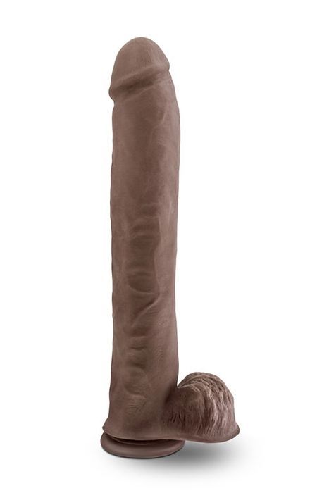 Фаллоимитатор Гигант киберкожа AU NATUREL DADDY 14INCH SENSA FEEL DILDO