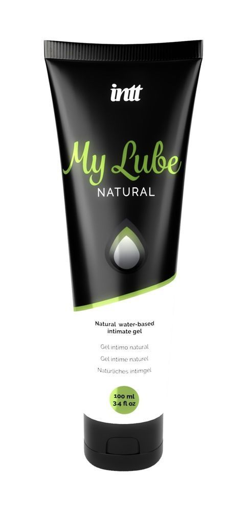 Інтимне натуральне мастило Intt My Lube Natural на водній основі, 100 мл