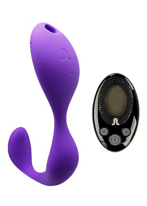 Вибратор в трусики Adrien Lastic Mr.Hook фиолетовый