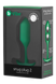 Анальна пробка із зміщеним центром ваги B-Vibe Snug Plug 2, силіконова, зелена