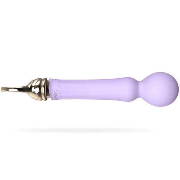 Вибромассажер микрофон ZALO CONFIDENCE с функцией нагрева , Fairy Violet
