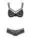 Комплект Obsessive 860-SET-1 2 pcs set black L/XL