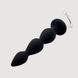 Анальная силиконовая елочка Adrien Lastic Arrow с металлическим держателем, черная