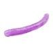 Фалоімітатор двосторонній фіолетовий Chisa Hi-Rubber 46 см *4,7 см