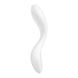 Вібратор із рухомою кулькою Satisfyer Rrrolling Pleasure для точкової стимуляції точки G, білий