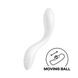 Вібратор із рухомою кулькою Satisfyer Rrrolling Pleasure для точкової стимуляції точки G, білий