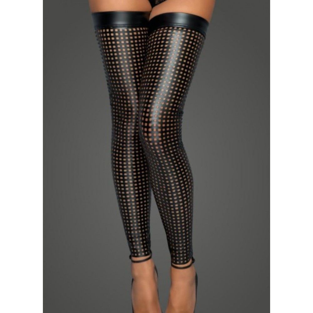 Панчохи спандекс сітка F236 Noir Handmade S