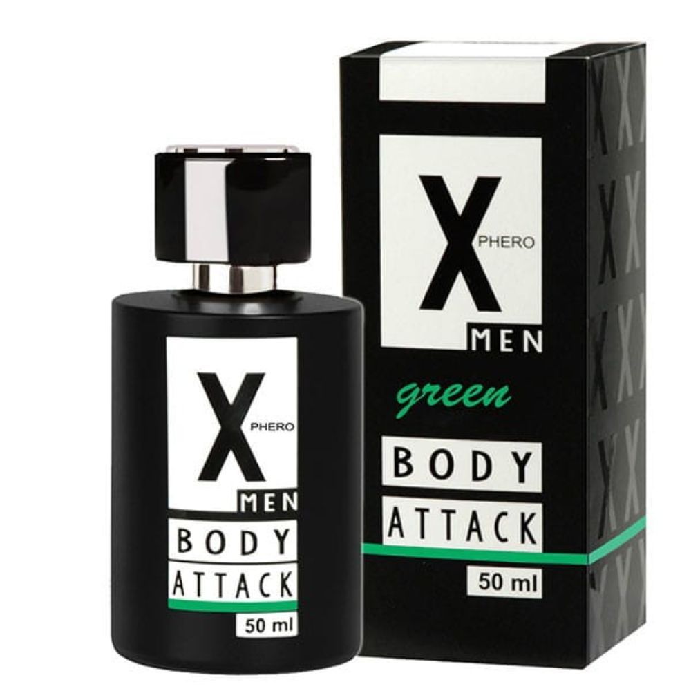Духи з феромонами Aurora Body Attck MEN Green X-PHERO 50ml