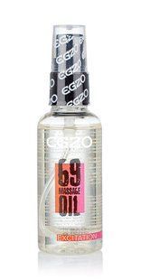 Органічне масажне масло з збудливим ефектом EGZO Expert-Excitation, 50 мл