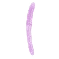 Фалоімітатор подвійний Chisa 17.7 INCH Hi-Rubber 45 см, Purple, Фіолетовий
