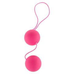 Вагінальні кульки пластикові рожеві Toy Joy