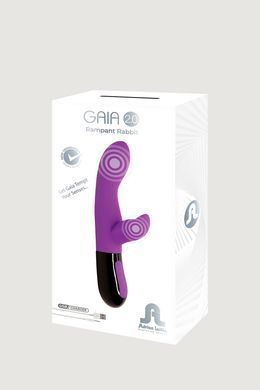 Вибратор-кролик Adrien Lastic Gaia 2.0 фиолетовый