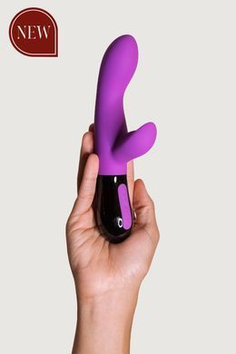 Вибратор-кролик Adrien Lastic Gaia 2.0 фиолетовый
