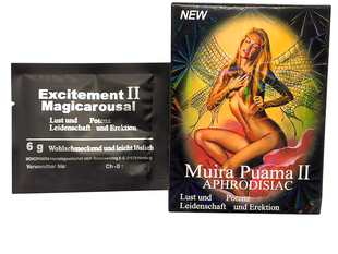 Возбуждающий порошок для двоих Muira Puama II Aphrodisiac (цена за упаковку, 10 пакетиков)