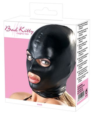 Маска черная Bad Kitty Naughty Toys Mask