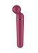 Мікрофон Satisfyer Planet Wand-er для масажу та точкової стимуляції ерогенних зон, бордовий