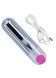 Вібропуля Strong Bullet Vibrator Silver/Pink USB 10 режимів вібрації