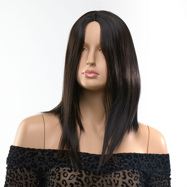 Парик удлиненное каре Fetish Hair брюнетка, 30 см